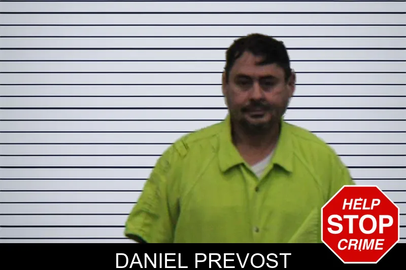 Daniel Prevost mugshot