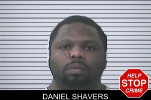 Daniel Shavers mugshot