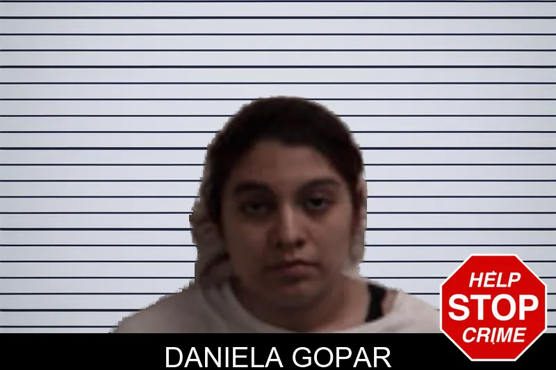Daniela Gopar mugshot