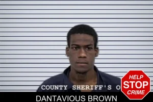 Dantavious Brown mugshot