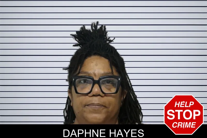Daphne Hayes mugshot – Bibb County , Georgia Daphne Hayes mugshot