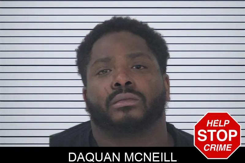 Daquan McNeill mugshot