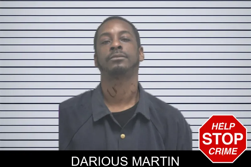 Darious Martin mugshot