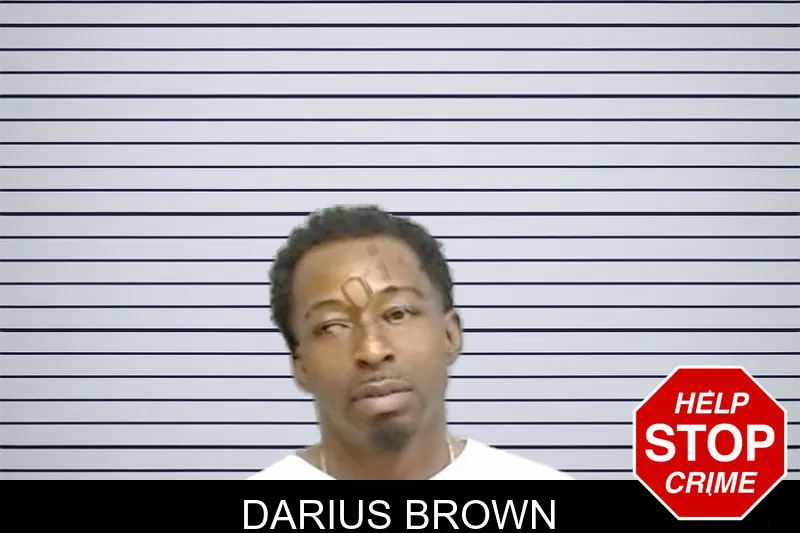 Darius Brown mugshot