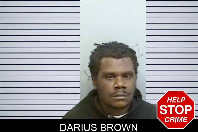 Darius Brown mugshot
