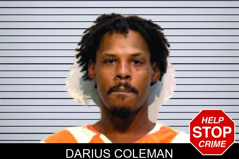 Darius Coleman mugshot