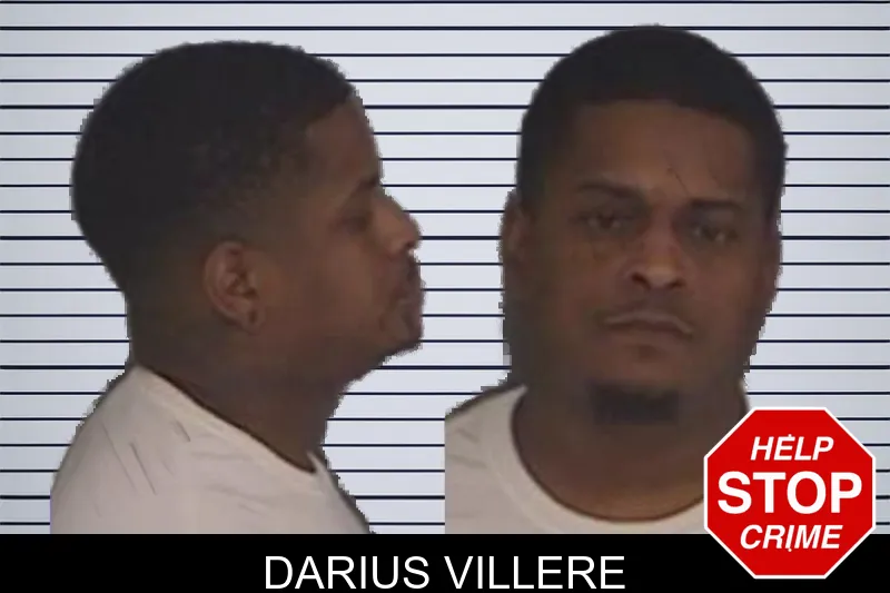Darius Villere mugshot