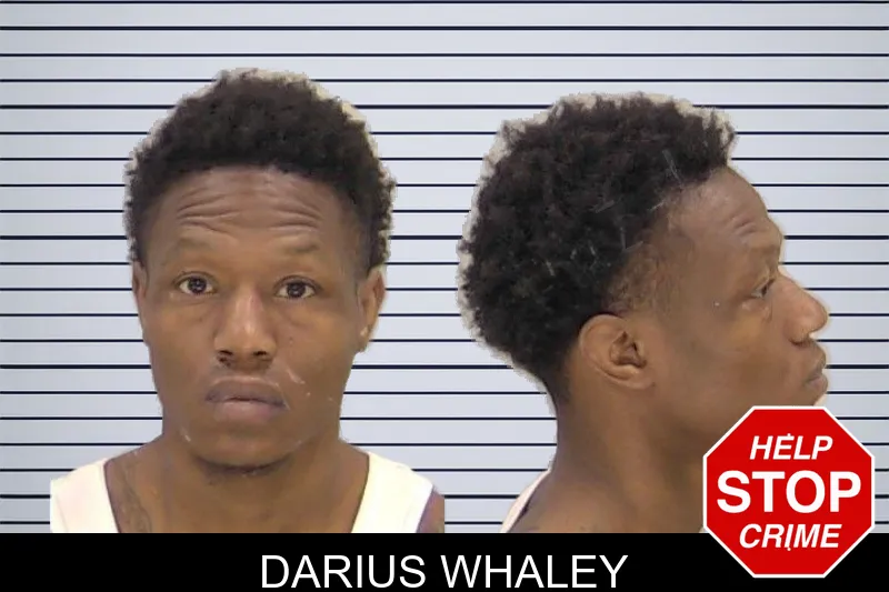 Darius Whaley mugshot