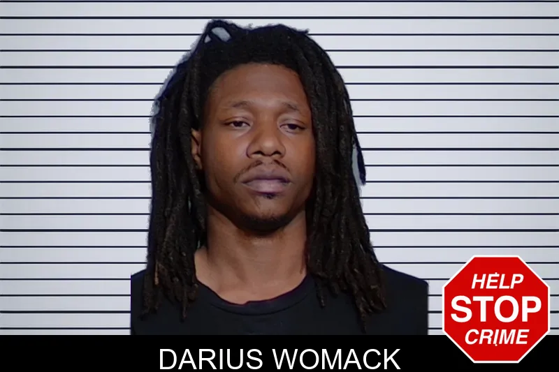 Darius Womack mugshot