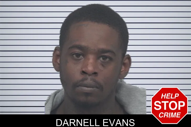 Darnell Evans mugshot