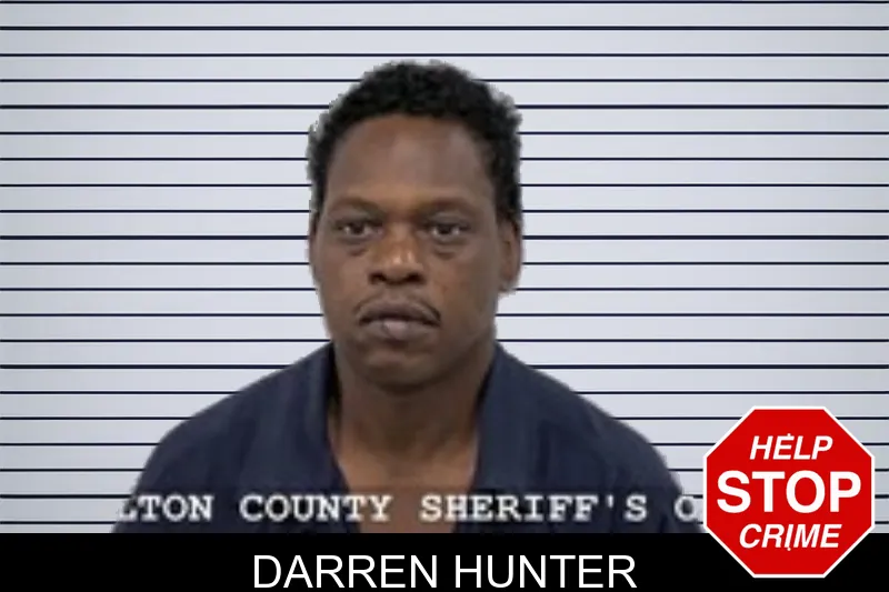 Darren Hunter mugshot
