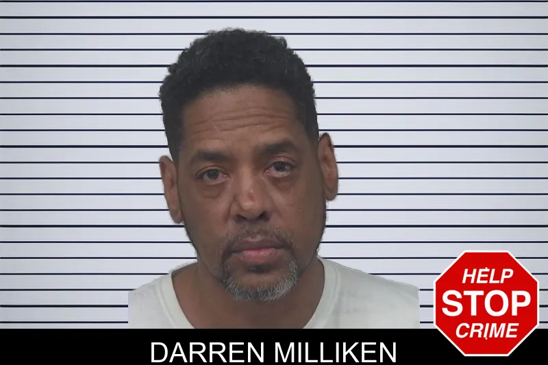 Darren Milliken mugshot