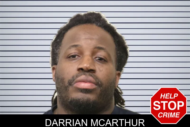 Darrian McArthur mugshot