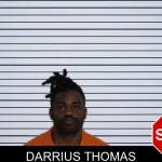 Darrius Thomas mugshot