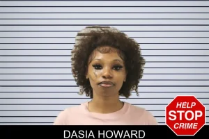 Dasia Howard mugshot