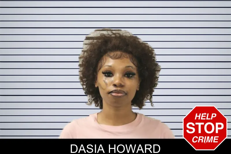 Dasia Howard mugshot