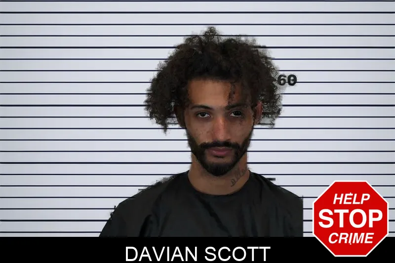Davian Scott mugshot – Hart County , Georgia Davian Scott mugshot