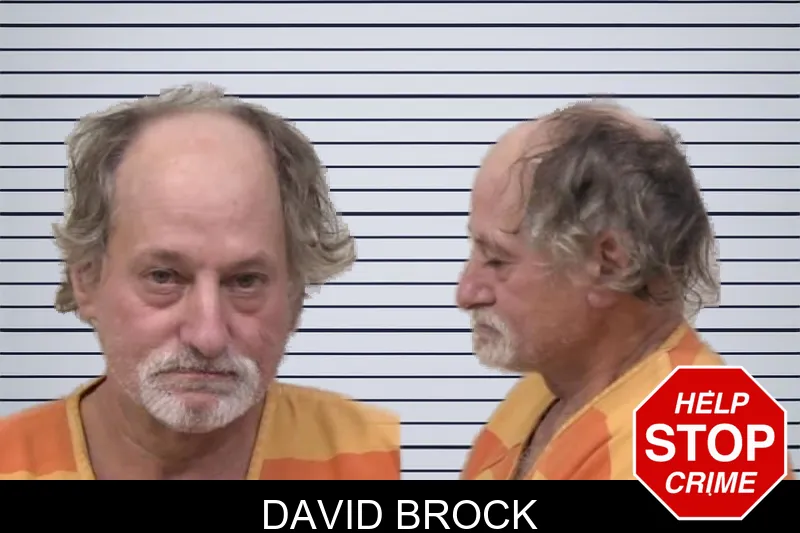 David Brock mugshot