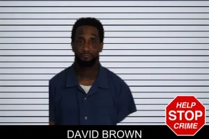 David Brown mugshot