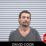 David Cook mugshot