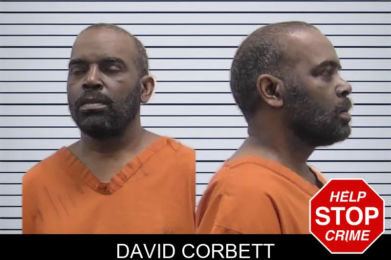 David Corbett mugshot