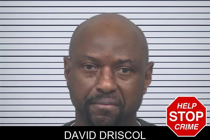 David Driscol mugshot