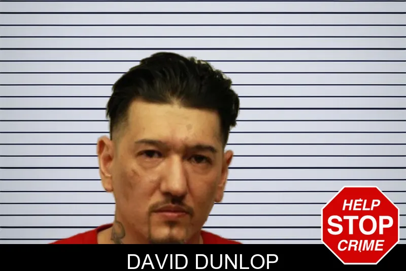 David Dunlop mugshot