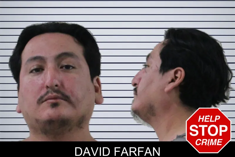 David Farfan mugshot
