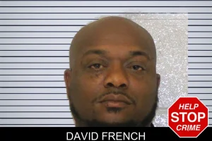 David French mugshot