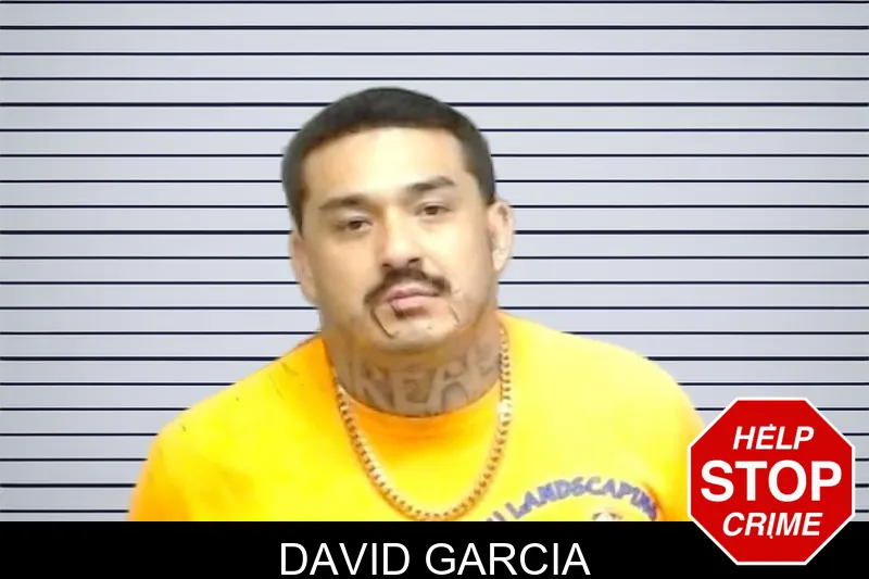 David Garcia mugshot