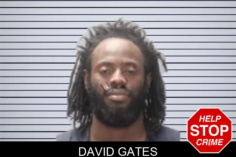David Gates mugshot