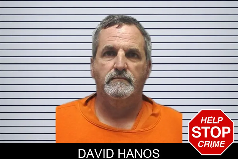 David Hanos mugshot