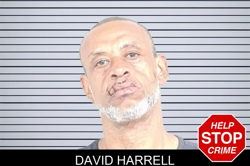 David Harrell mugshot