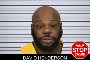 David Henderson mugshot