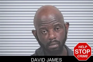 David James mugshot