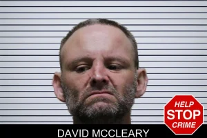 David McCleary mugshot