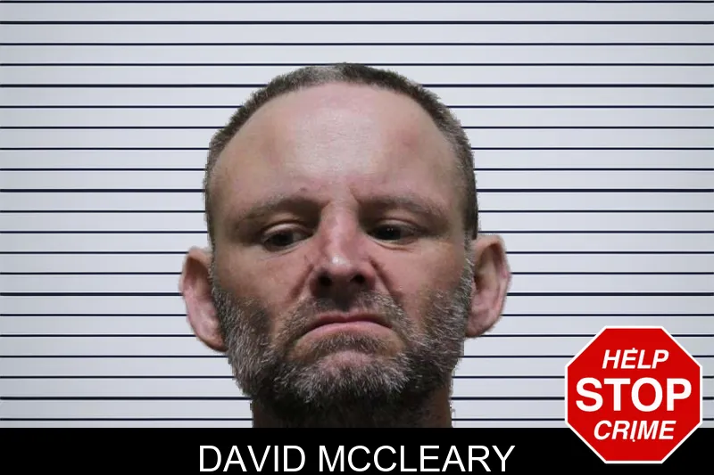 David McCleary mugshot