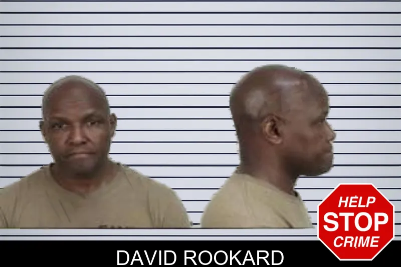 David Rookard mugshot