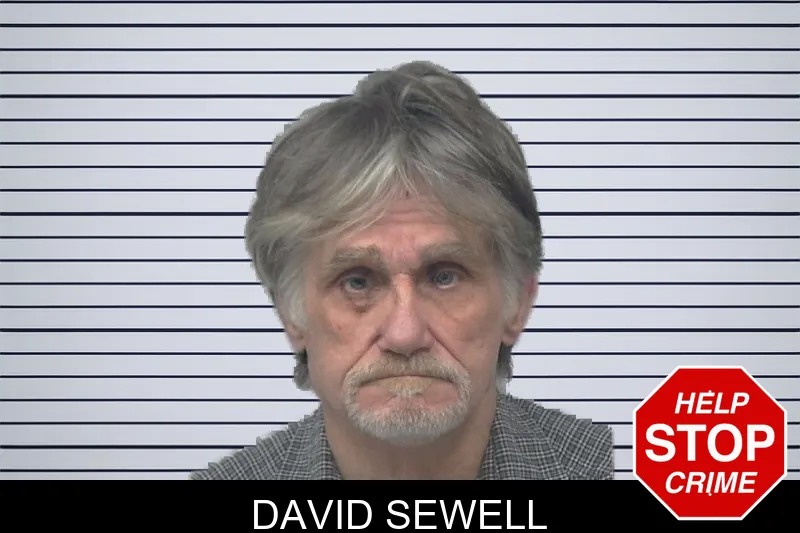 David Sewell mugshot