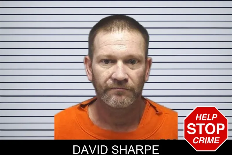David Sharpe mugshot