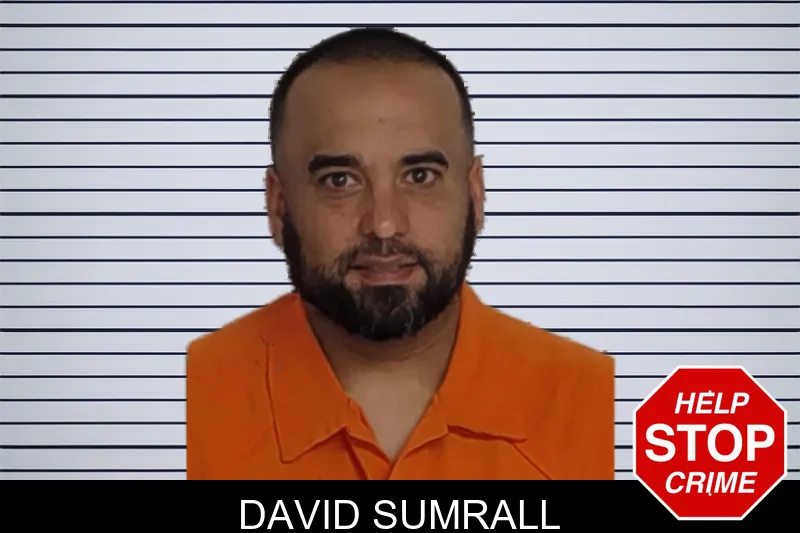 David Sumrall mugshot