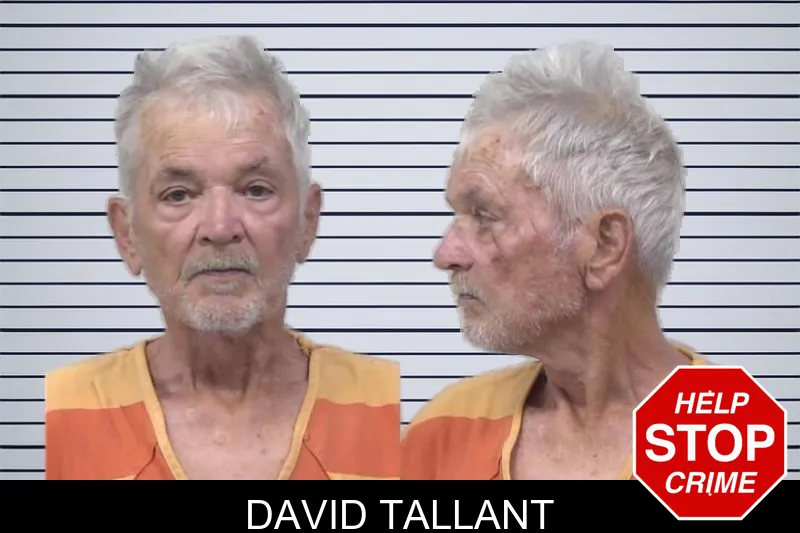 David Tallant mugshot
