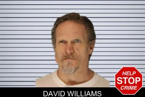 David Williams mugshot
