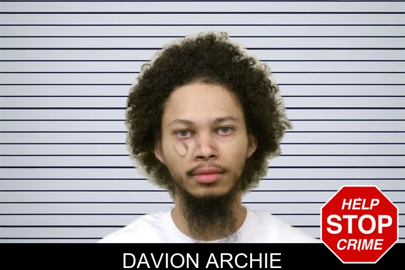 Davion Archie mugshot