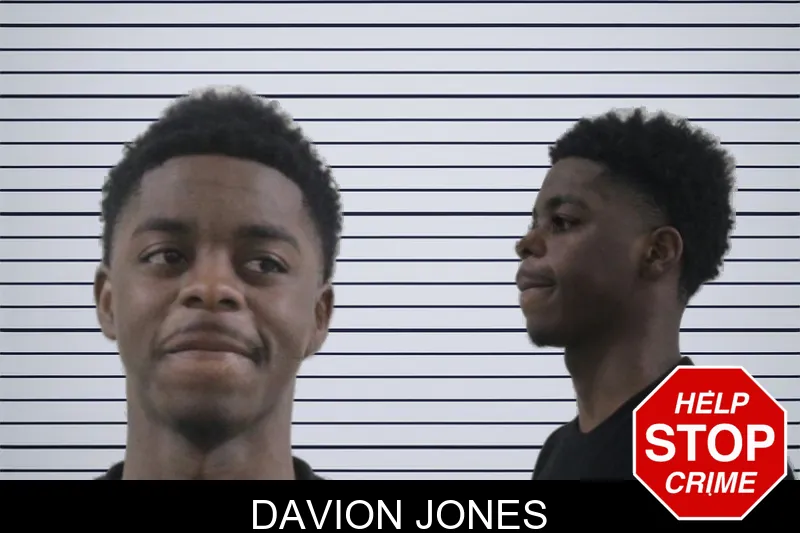 Davion Jones mugshot