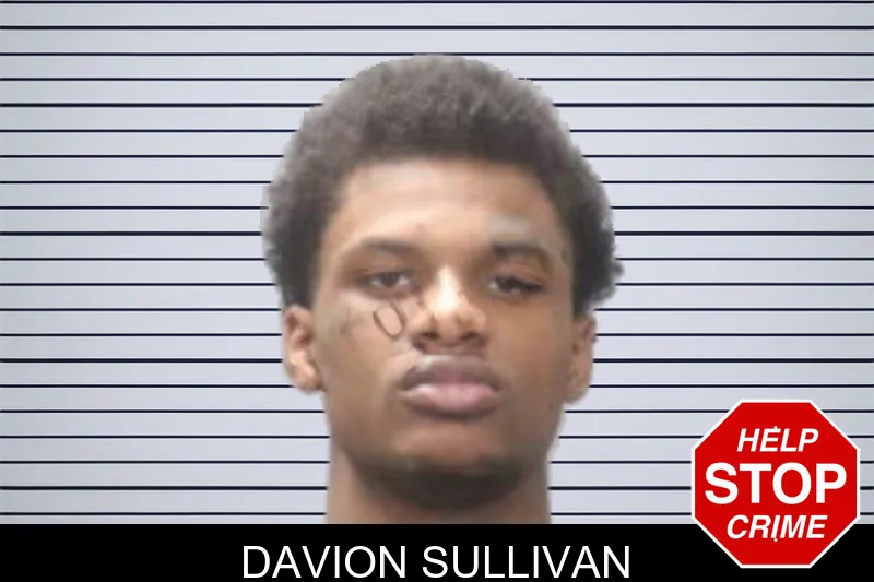 Davion Sullivan mugshot