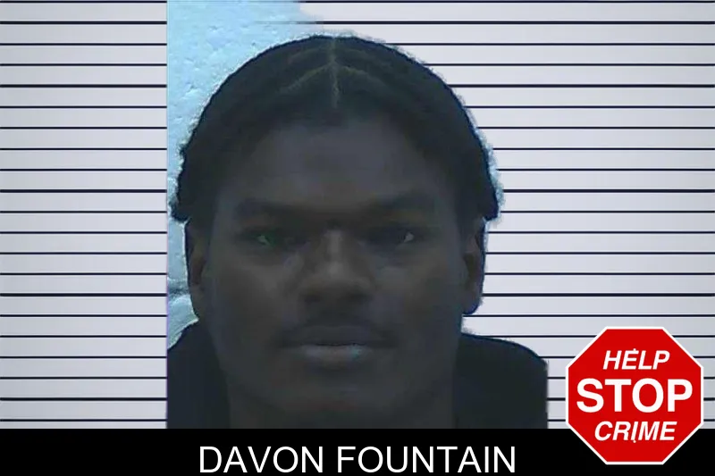 Davon Fountain mugshot