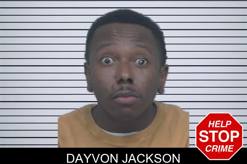 Dayvon Jackson mugshot