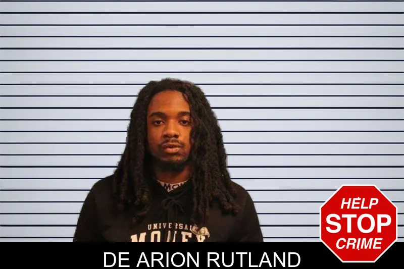De Arion Rutland mugshot – Monroe County , Georgia De Arion Rutland mugshot