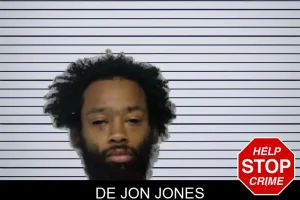 De Jon Jones mugshot